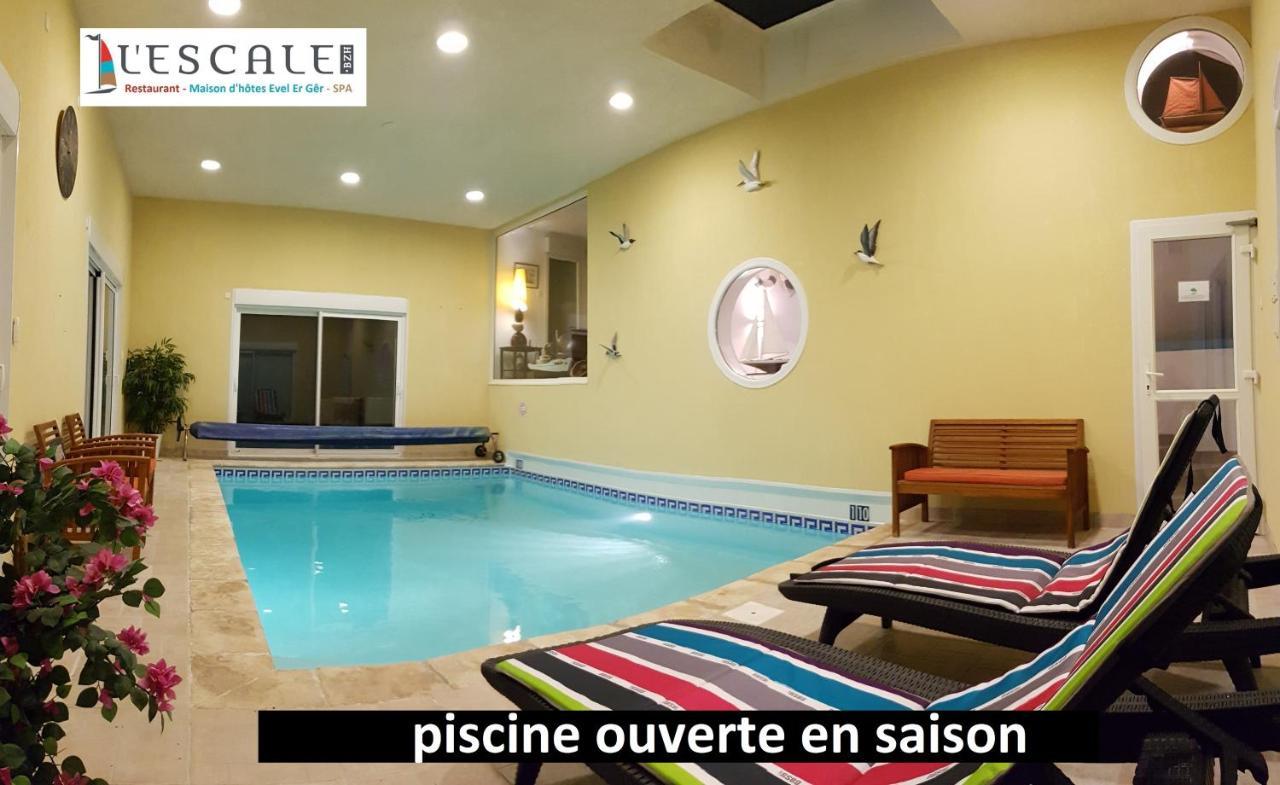 L'Escale Evel Er Ger Bed & Breakfast Locquirec Exterior foto