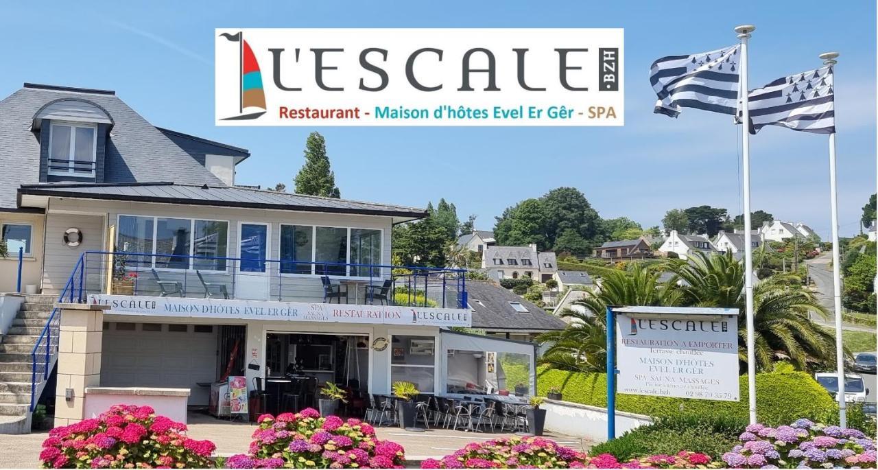 L'Escale Evel Er Ger Bed & Breakfast Locquirec Exterior foto