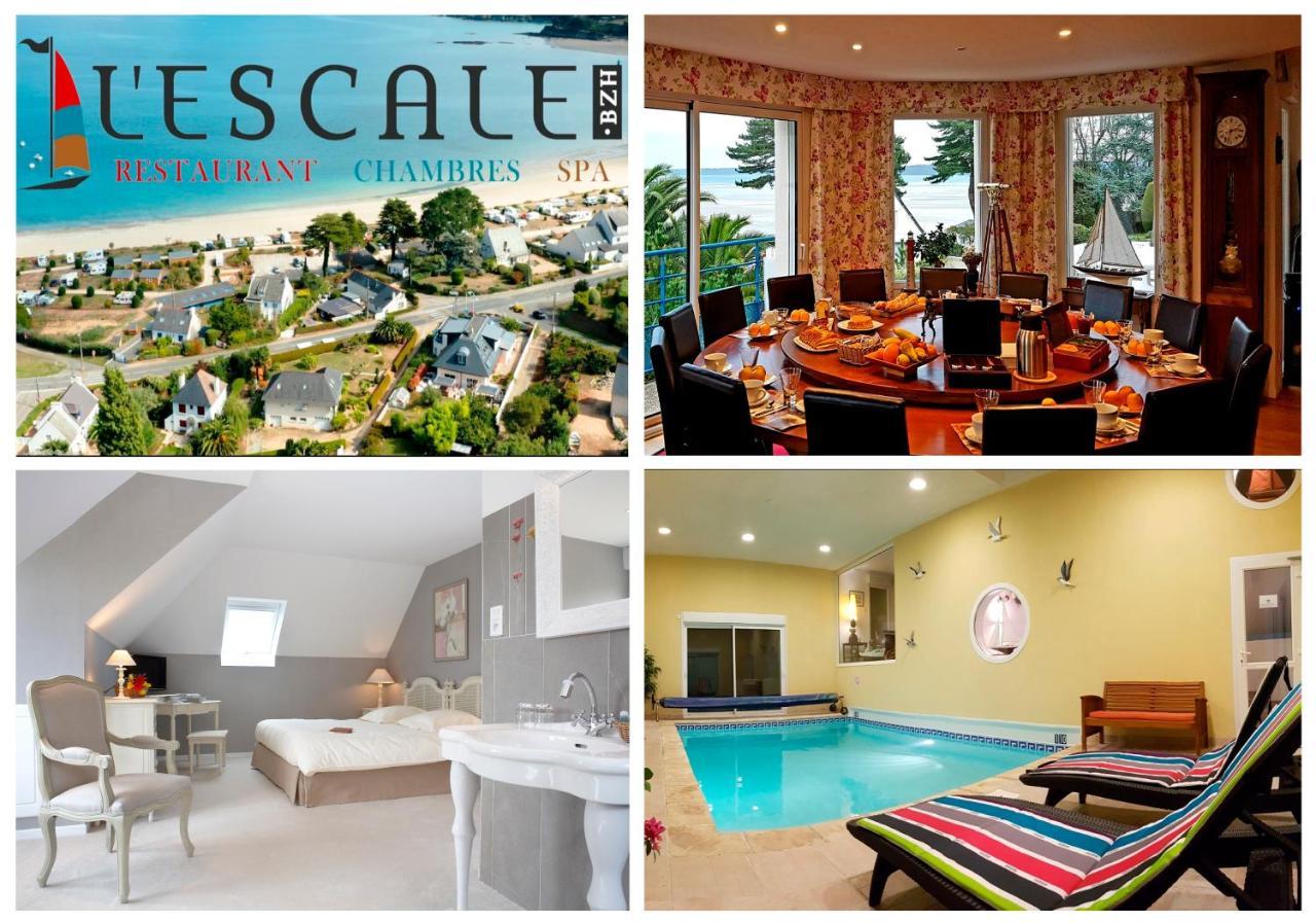 L'Escale Evel Er Ger Bed & Breakfast Locquirec Exterior foto