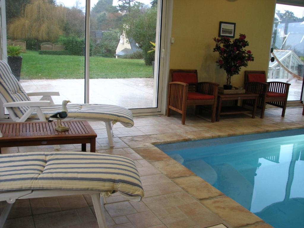 L'Escale Evel Er Ger Bed & Breakfast Locquirec Exterior foto
